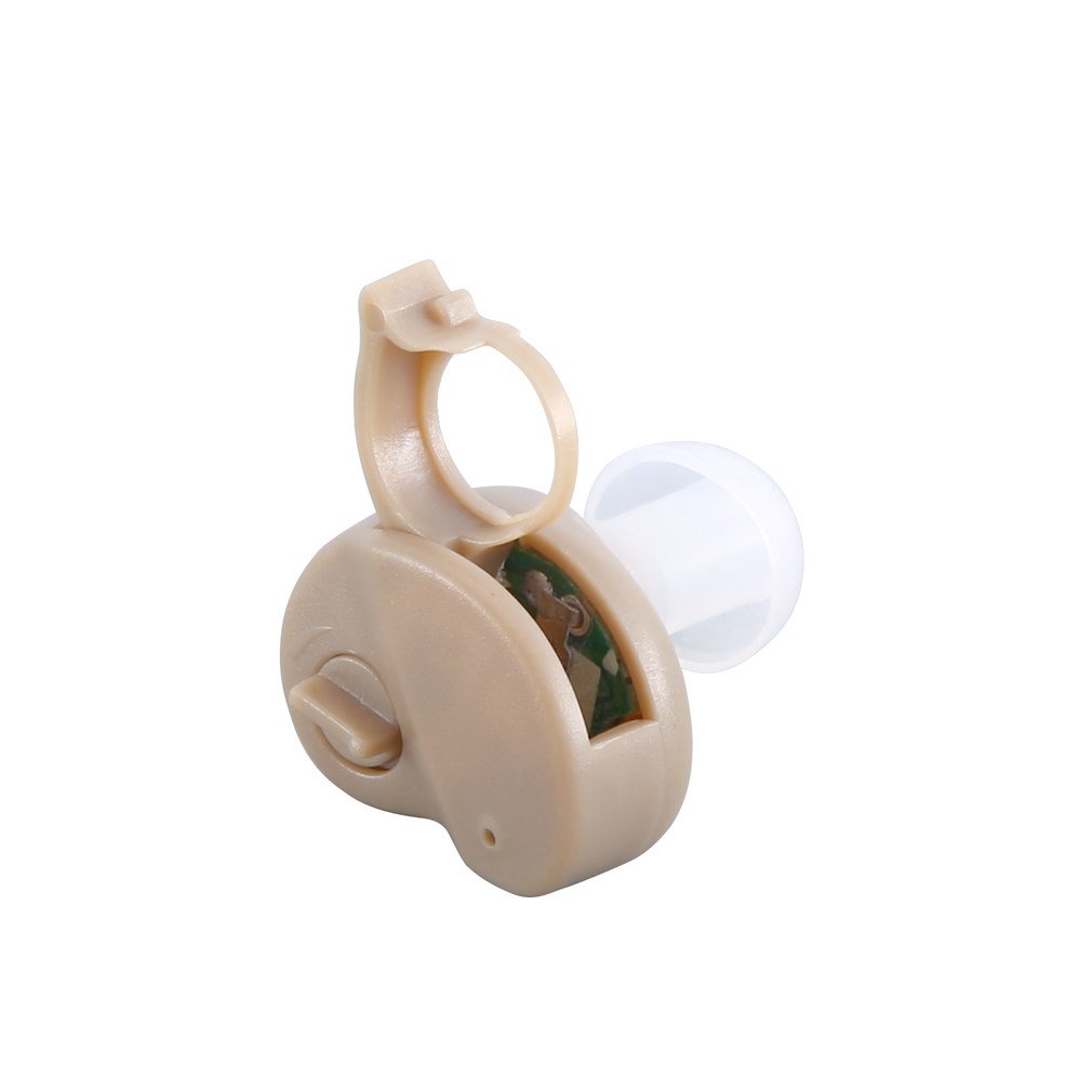 New In-Ear Hearing Aid Sound Amplifier JZ-1088H Battery Powered Mini In-Ear Audio Collector For The Elderly Adjustable Tone