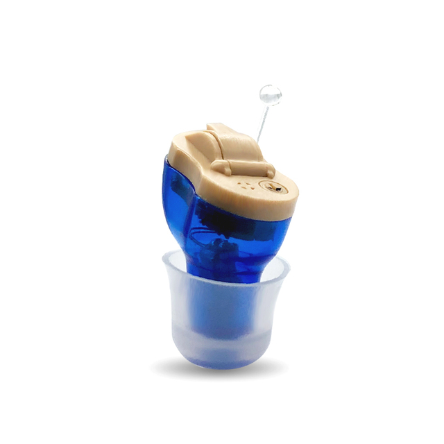 2022 Mini invisible CIC Hearing Aid Digital Hearing Aids For The Elder With A10 Battery Free In The Ear Sound Amplifier