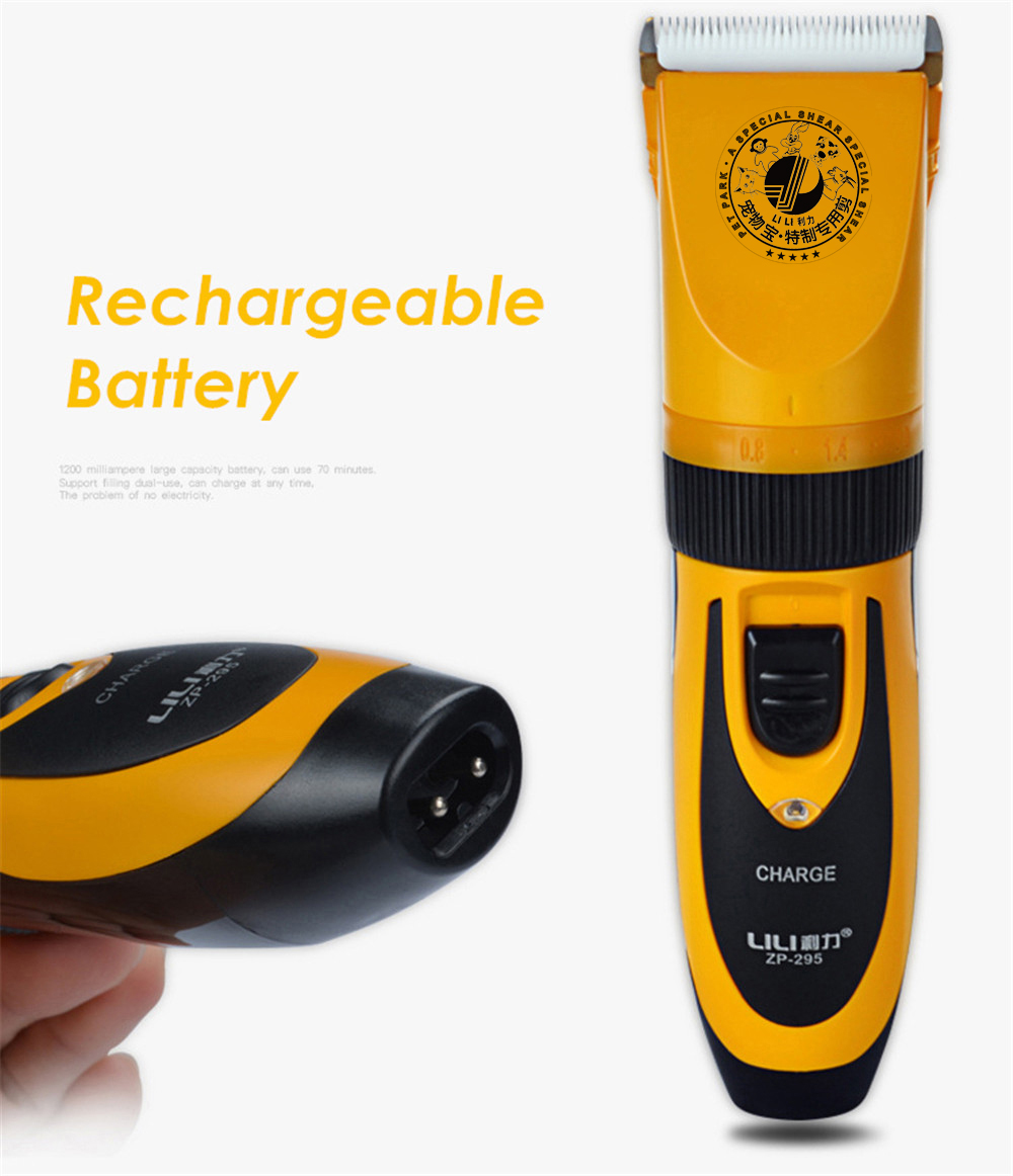 Electric Scissors Professional Pet Hair Trimmer Animals Grooming Clippers Dog Hair Trimmer Cutters 110-240V AC