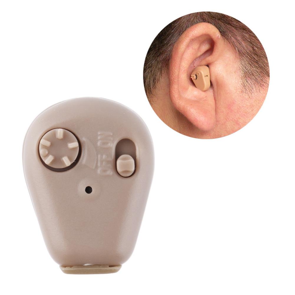 Mini Hearing Aids In-ear Rechargeable Sound Amplifier Invisible Hearing Aids For The Elderly Hearing Difficulties