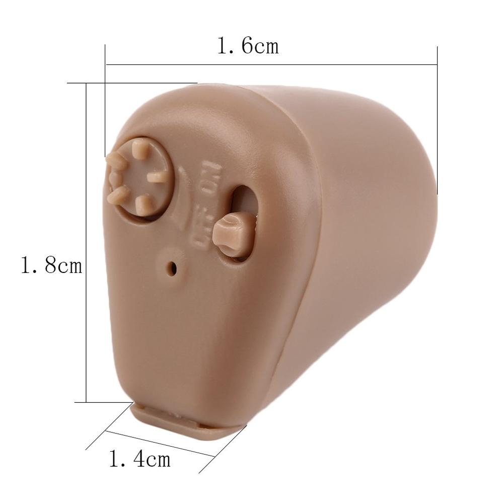 Mini Hearing Aids In-ear Rechargeable Sound Amplifier Invisible Hearing Aids For The Elderly Hearing Difficulties