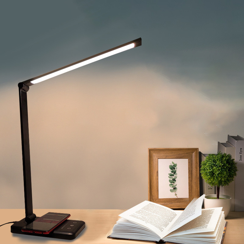 Led Desk Lamps USB Eye-Protection Table Lamp  Dimable Level Touch Night Light For Bedroom Bedside Reading