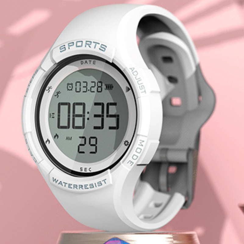 Silicone Strap Student Smart Watch Women Men Sport Electronics Clock