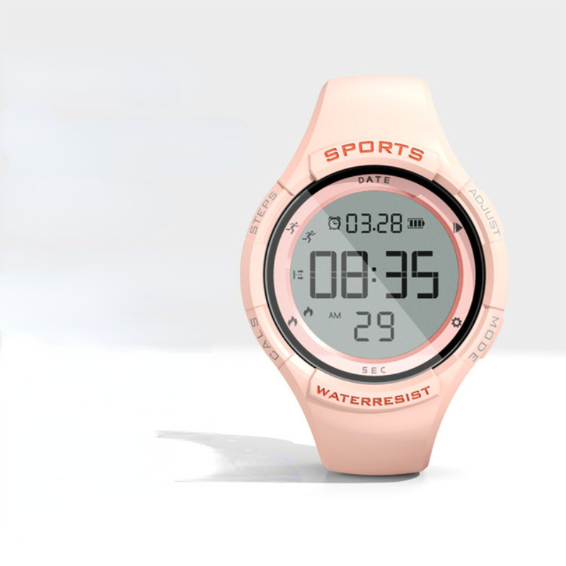 Silicone Strap Student Smart Watch Women Men Sport Electronics Clock