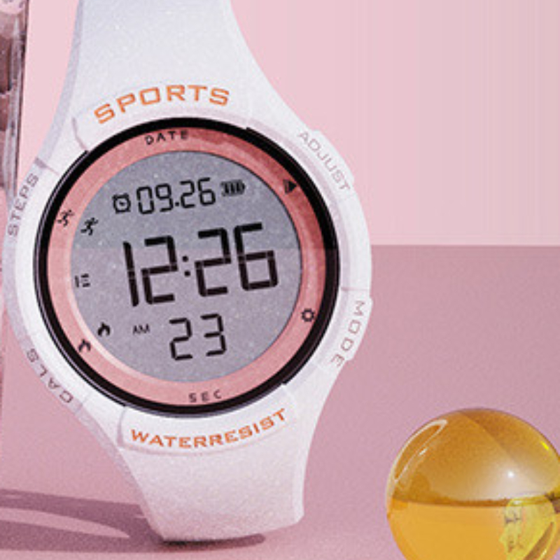 Silicone Strap Student Smart Watch Women Men Sport Electronics Clock