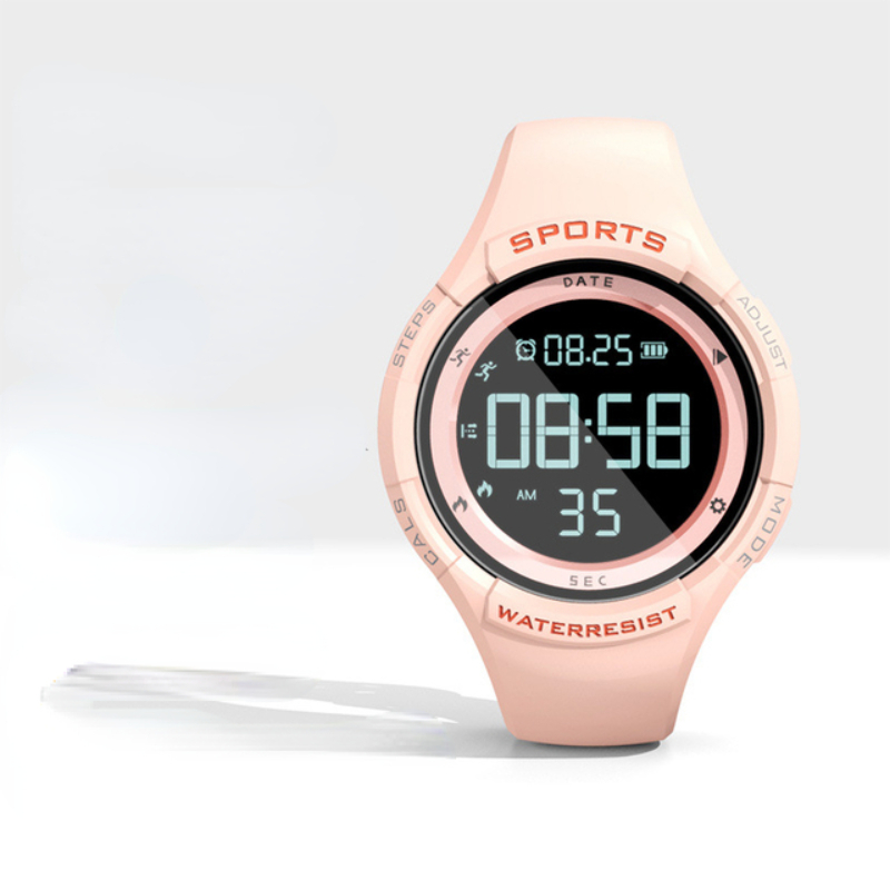 Silicone Strap Student Smart Watch Women Men Sport Electronics Clock
