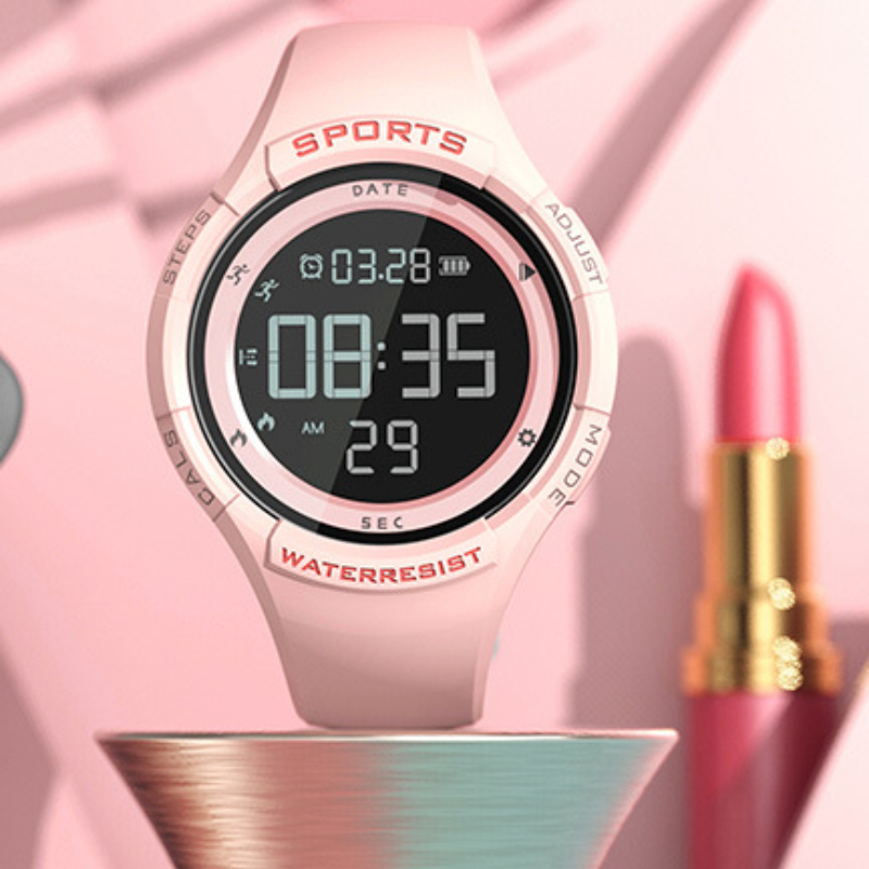 Silicone Strap Student Smart Watch Women Men Sport Electronics Clock