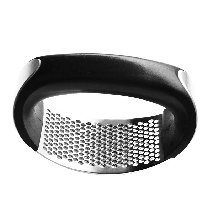 1pcs Stainless Steel Garlic Press Manual Garlic Mincer Chopping Garlic Tools Curve Fruit Vegetable Tools Kitchen Gadgets