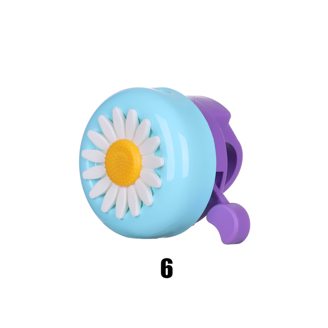 Multi-color Kids Funny Bicycle Bell Daisy Flower Horns Bike Children Girls Cycling Ring Alarm For Handlebars Alloy Plastics Hot