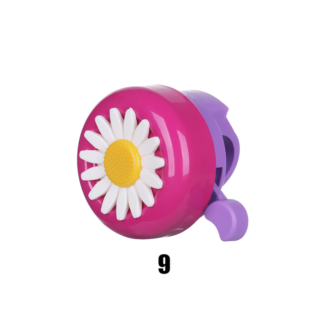 Multi-color Kids Funny Bicycle Bell Daisy Flower Horns Bike Children Girls Cycling Ring Alarm For Handlebars Alloy Plastics Hot