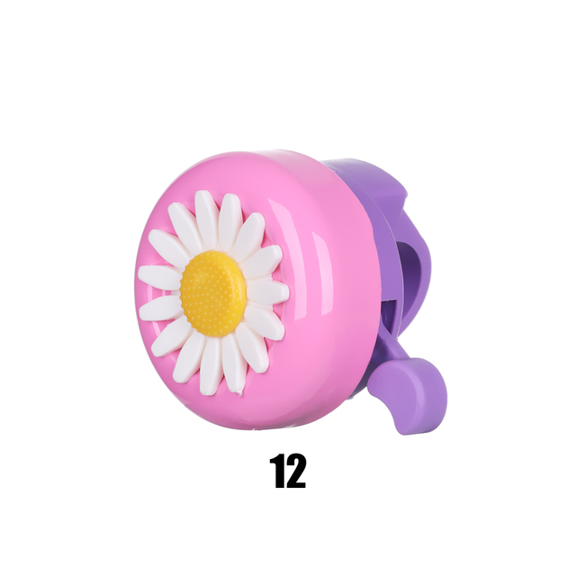 Multi-color Kids Funny Bicycle Bell Daisy Flower Horns Bike Children Girls Cycling Ring Alarm For Handlebars Alloy Plastics Hot