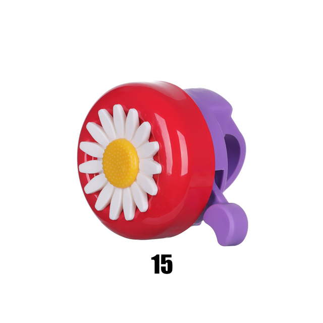 Multi-color Kids Funny Bicycle Bell Daisy Flower Horns Bike Children Girls Cycling Ring Alarm For Handlebars Alloy Plastics Hot