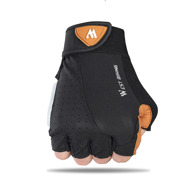 Summer Cycling Gloves Half Finger Gym Sports Track Mitts For Men Women Non-Slip Breathable Motorcycle Bike Gloves
