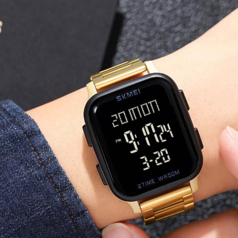 Fashion Military Men's Watches Alarm Countdown Waterproof Outdoor Digital Sports Electronic Wristwatches