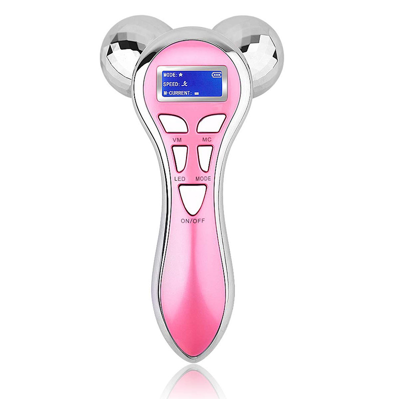 Home rechargeable micro-current EMS vibrating massager 4d lifting, firming, anti-aging, wrinkle-removing, face-lifting, 3d Y-shaped rotating