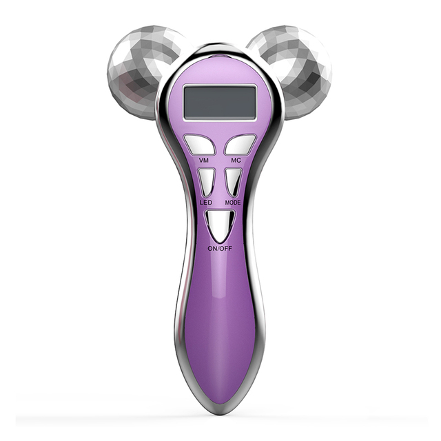 Home rechargeable micro-current EMS vibrating massager 4d lifting, firming, anti-aging, wrinkle-removing, face-lifting, 3d Y-shaped rotating