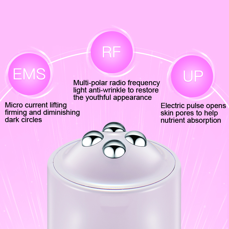 Eyes Massager EMS RF Beauty Device Skin Care Skin Tightening Wrinkles Dark Circles Remove Better Eye Cream Absorption USB Charge
