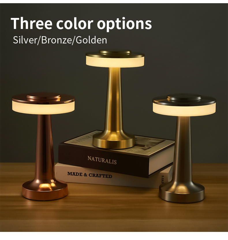 Touch Led Charging Table Lamp Creative Dining Hotel Bar Coffee Desk Lamps Outdoor Night Lights Living Room Decorative Desk Lamp