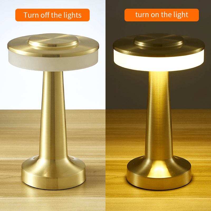 Touch Led Charging Table Lamp Creative Dining Hotel Bar Coffee Desk Lamps Outdoor Night Lights Living Room Decorative Desk Lamp