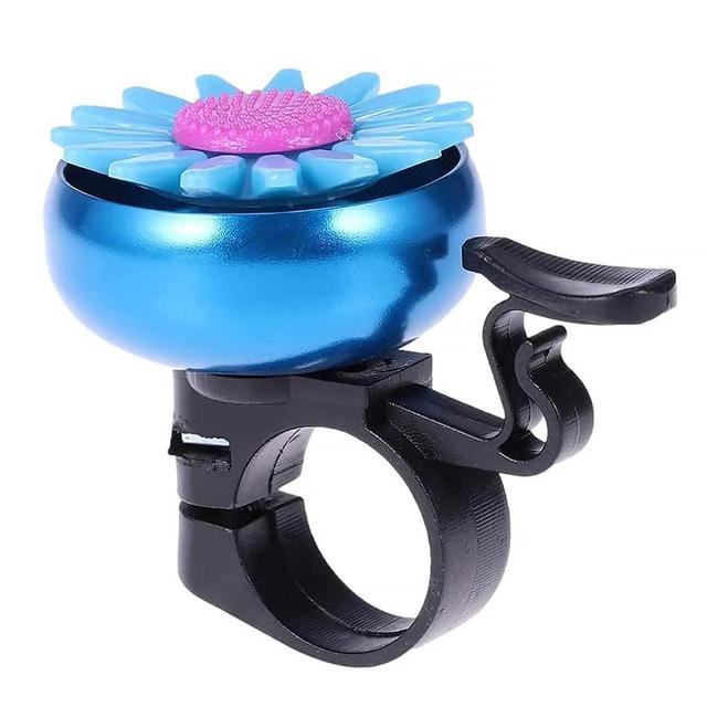 Multi-color Kids Funny Bicycle Bell Daisy SunFlower Horns Bike Children Girls Cycling Ring Alarm For Handlebars Alloy Plastics