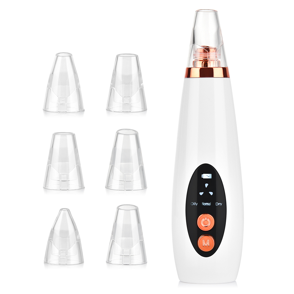 Facial Pore Cleaner Blackhead Remover Vacuum Suction Cleaner Pore Acne Pimple Extractor Removal Device Skin Care Beauty Tool