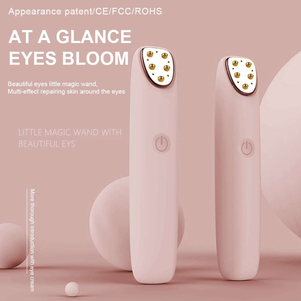 Radio Frequency Eye Massager Anti-Ageing Wrinkle Massager Portable Electric Device Dark Circle Facials Vibration Massage Pen