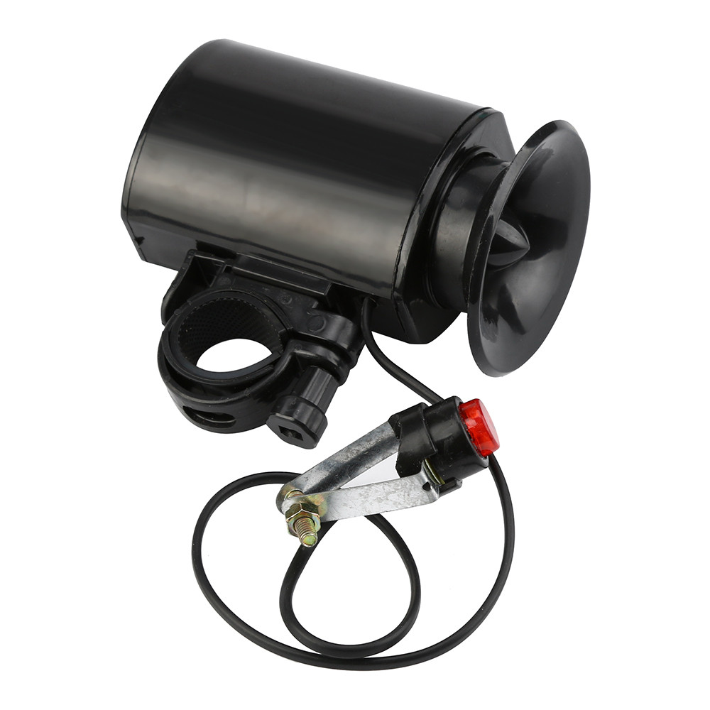 Ultra Loud Bike Speaker Black Electronic Bicycle 6sounds Alarm Bell Bike Siren Horn Timbre Bicicleta Ciclismoзвонок Велосипедный