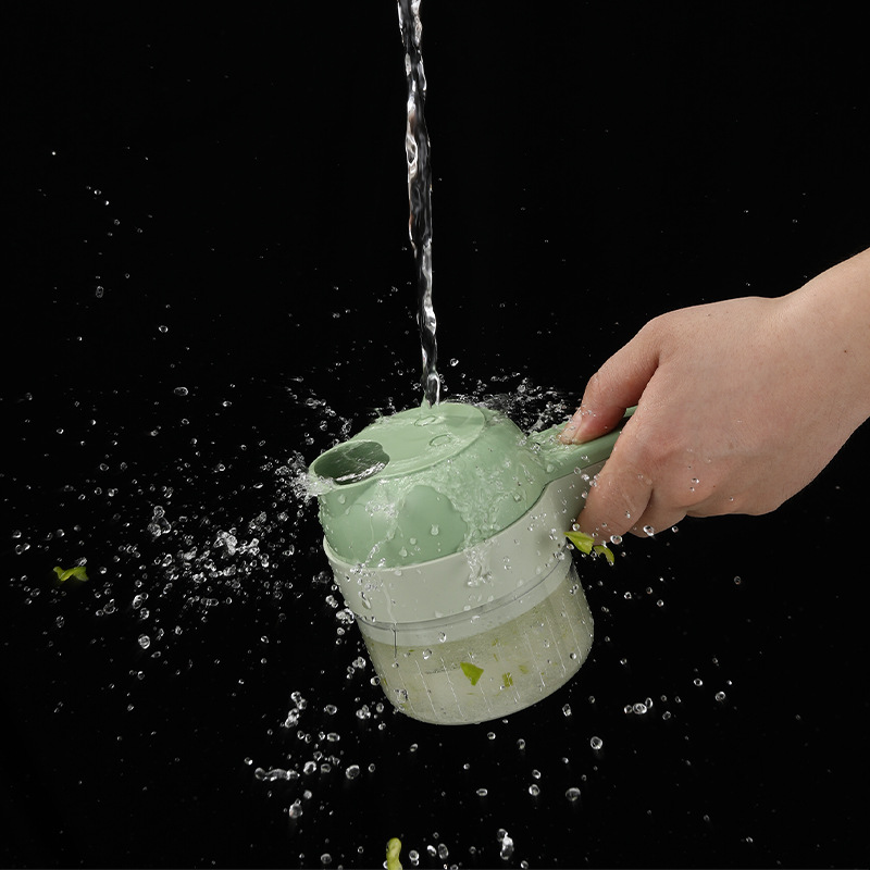 Cordless Electric Food Garlic Chopper Portable Mini Meat Mincer Garlic Masher Press Small Kitchen Food Processor Kitchen Gadgets