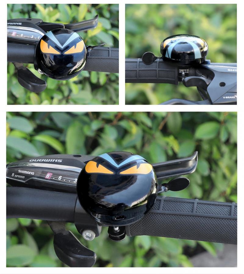 Cute Cartoon Bicycle Bell High Decibel MTB Road Bike Anti-rust Alloy Steel Bell Bike Accessories Outdoor Cycling Warning Bells