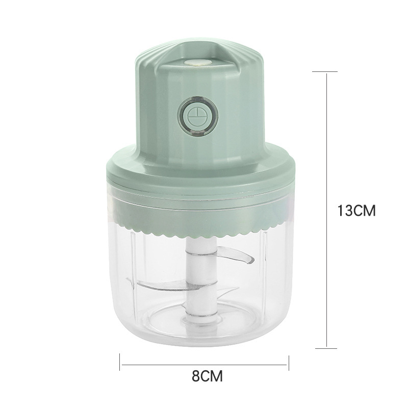 Kitchen room appliances 250ML Portable Wireless Mini Electric Garlic Press USB Household Garlic Device Mini Meat Grinder Baby Complementary Food Mixer