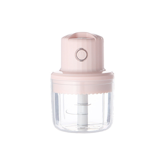 Kitchen room appliances 250ML Portable Wireless Mini Electric Garlic Press USB Household Garlic Device Mini Meat Grinder Baby Complementary Food Mixer