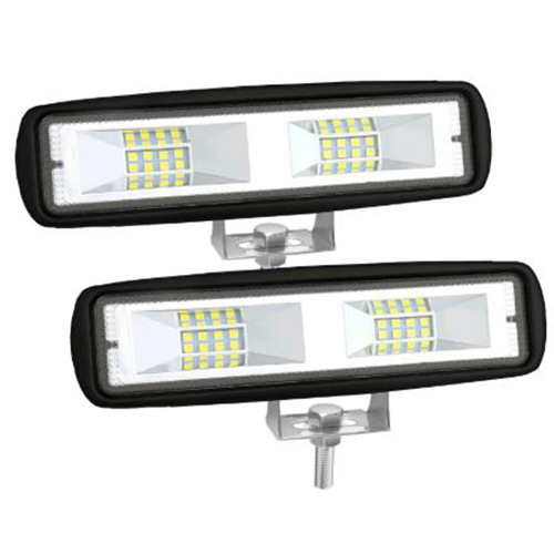 1PCS LED Work Light Bar Flood Light Warning Lights for Moto Offroad Atv Tractor Truck Car Barra LED Headlight Super Bright 24V