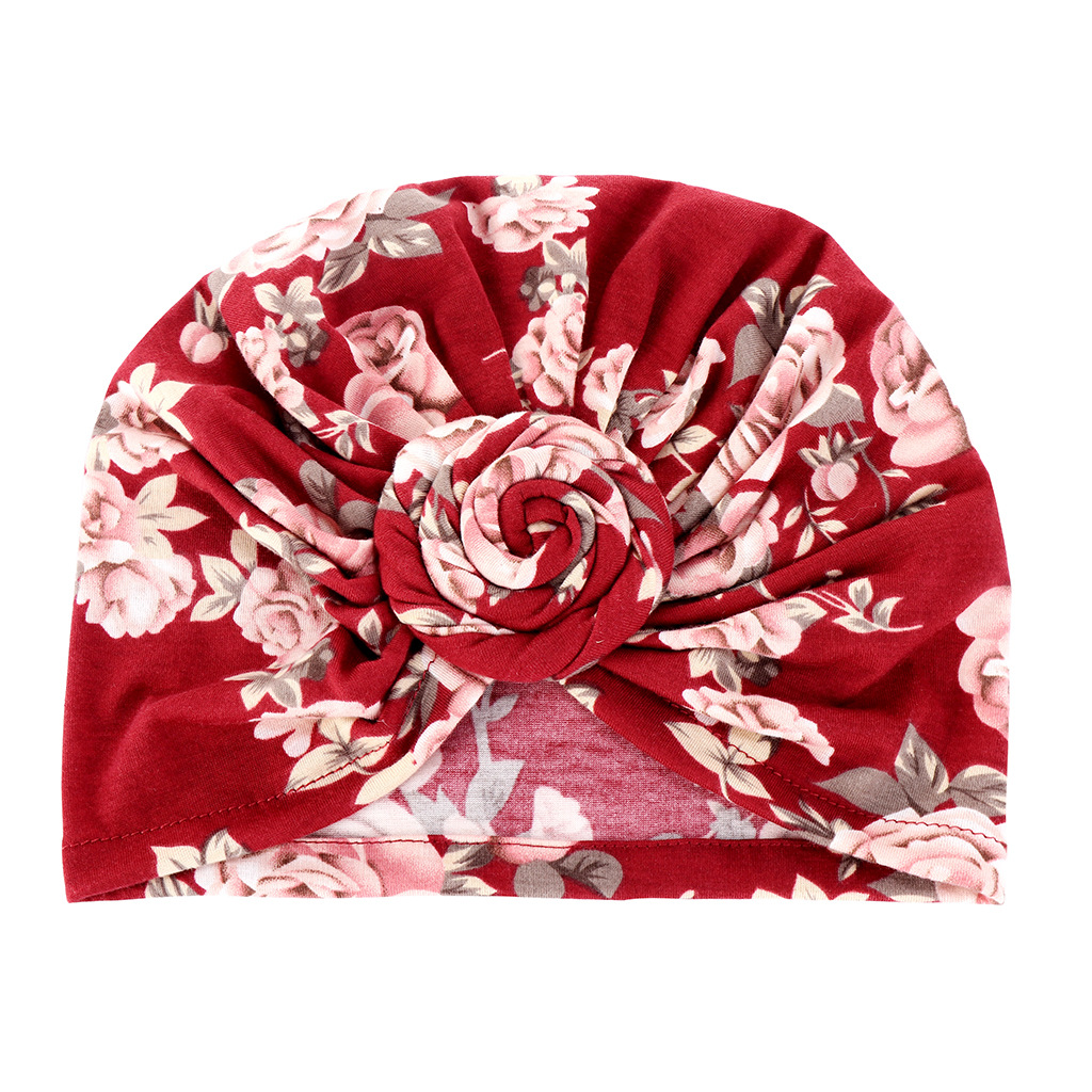 Women Muslim snail spiral turban cap multi-color Baotou cap fashion bottom turban cap