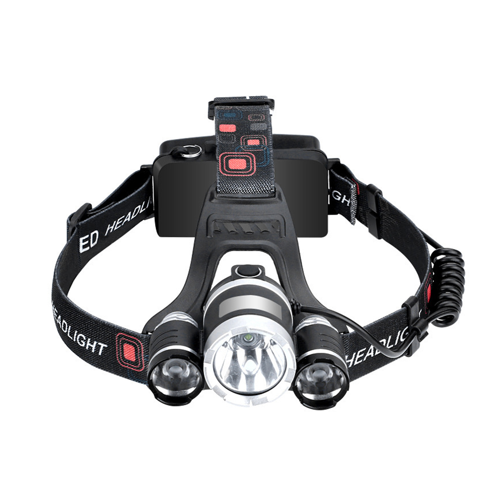 1PC LED Headlamp Flashlight USB Rechargeable Headlight Outdoor Camping Running Working Headlight Flashlight Head Torch