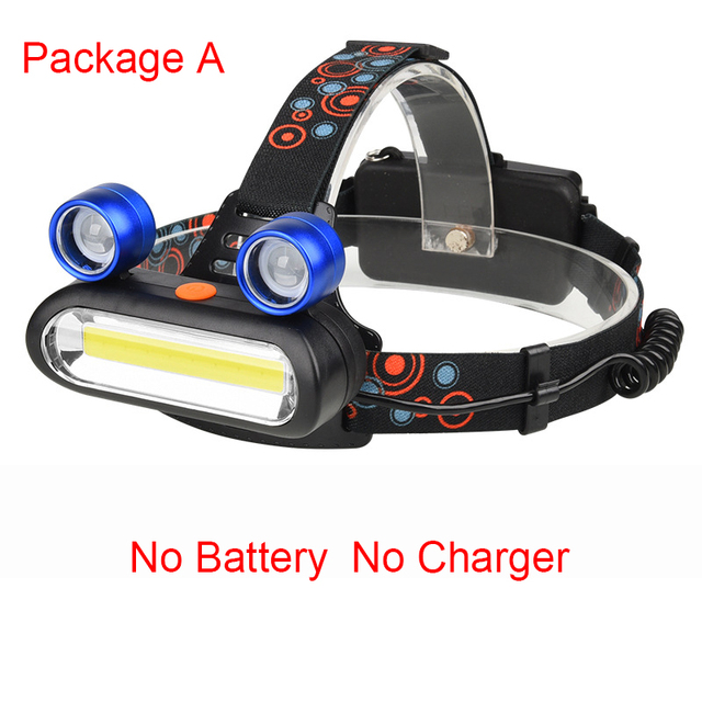 C2 Led Headlamps 12000lumens Headlamp Work Headlight Head Torch LED Flashlight Head lamp Fishing Hunting Camping