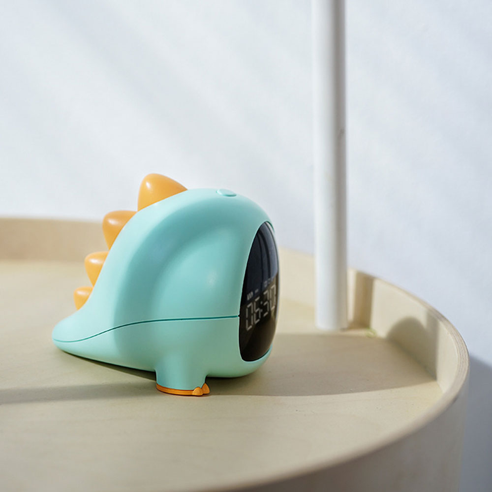 Little Dinosaur Children Alarm Clock Digital Watch Desk Digital Time Bedroom Decoration Table And Accessories Smart Hours