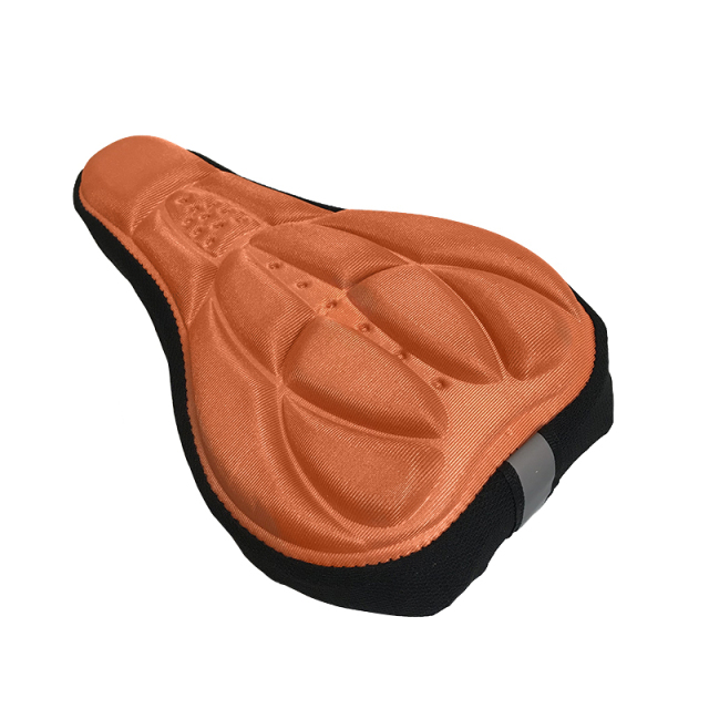 Mountain Bike 3D Saddle Cover Thick Breathable Super Soft Bicycle Seat Cushion Silicone Sponge Gel Bike Seat Bicycle Accessories