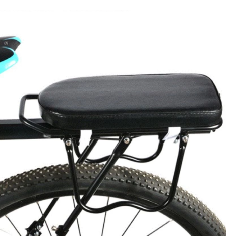Mountain Bike Seat Plate Bicycle Back Seats Cushion Rear Shelf  Thickened Saddle