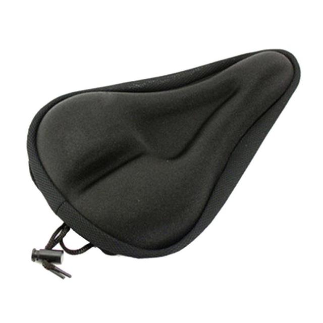 Bike Bicycle Silicone 3D Gel Saddle Seat Cover MTB Mountain Bike Saddle Pad Padded Soft Cushion Comfort Breathable Cushion Cover