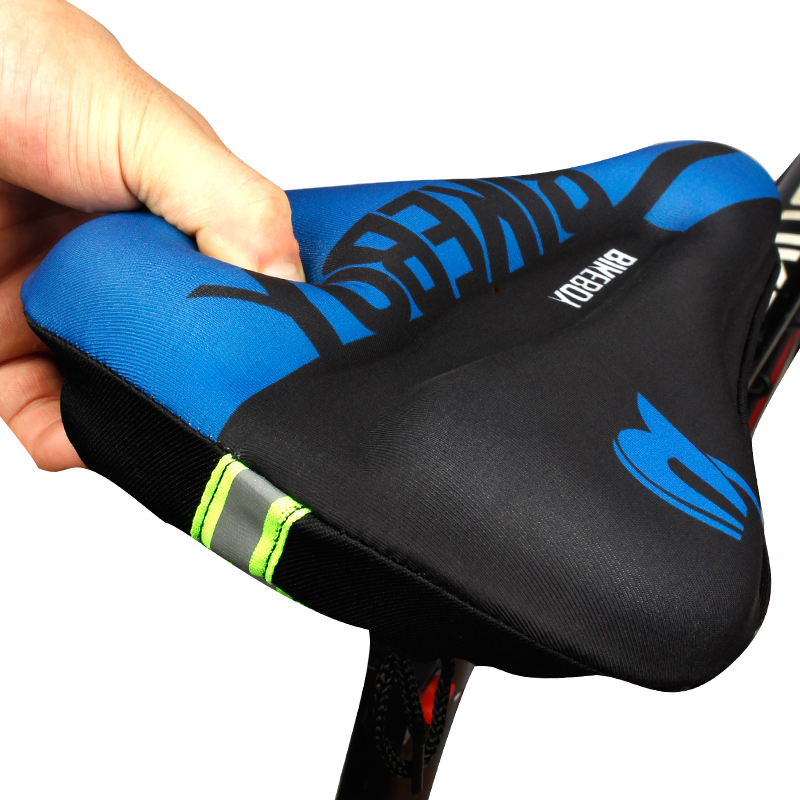 Bicycle Saddle Cover 3D Liquid Silicon Gels Cycling Seat Mat Comfortable Cushion Soft Anti Slip Bike Saddle Cover
