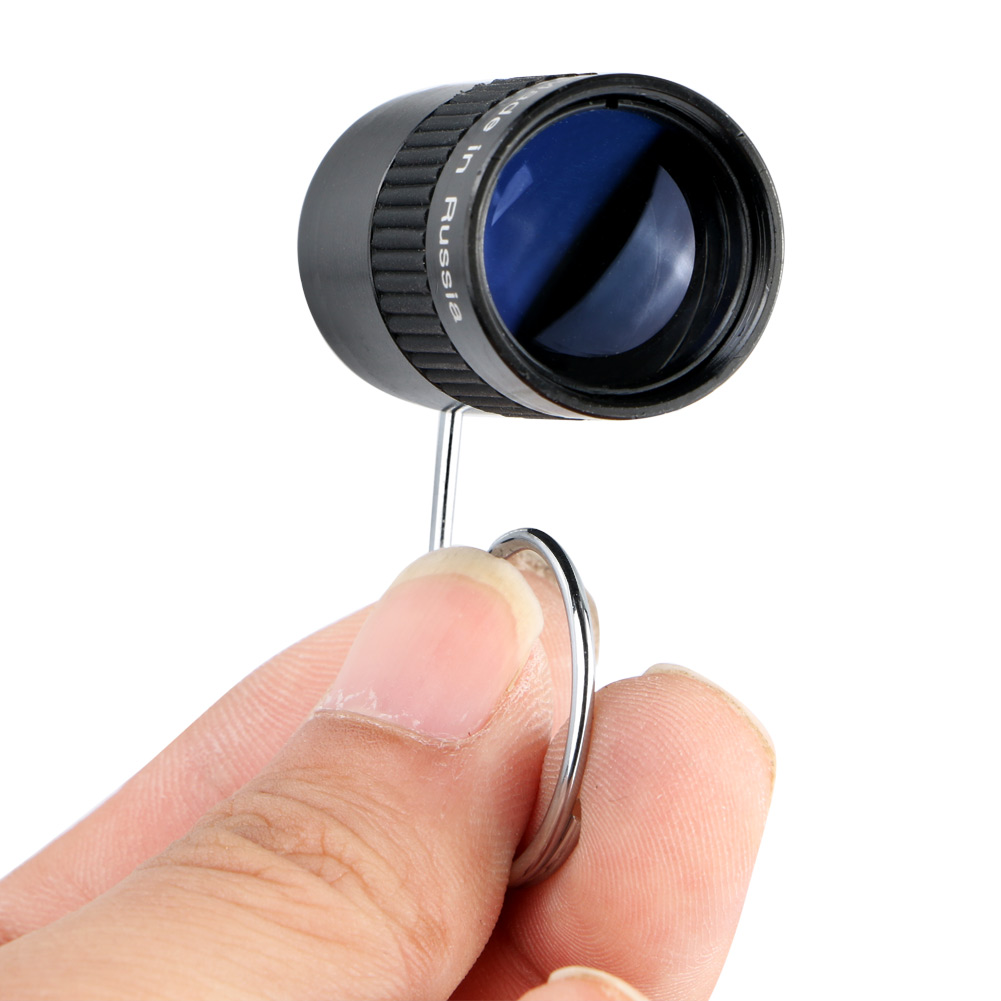 Brand New Subminiature Mini Monocular Telescope 2.5X17.5HD High Power Pocket Key Chain Telescope for Outdoor Hiking Camping