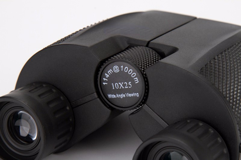 Professional Binoculars 10x25 BAK4 Prism High Powered Binocular Portable Hunting Telescope Scope Monocular