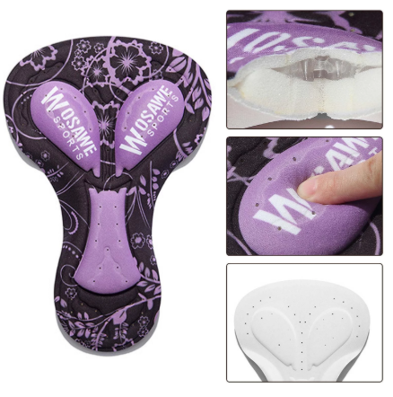 Exercise Bike Seat Cushion Silicone Gel Bike Seat Cover Soft Gel Padded Bicycle Cushion Covers For Bike Mountain Road Bike