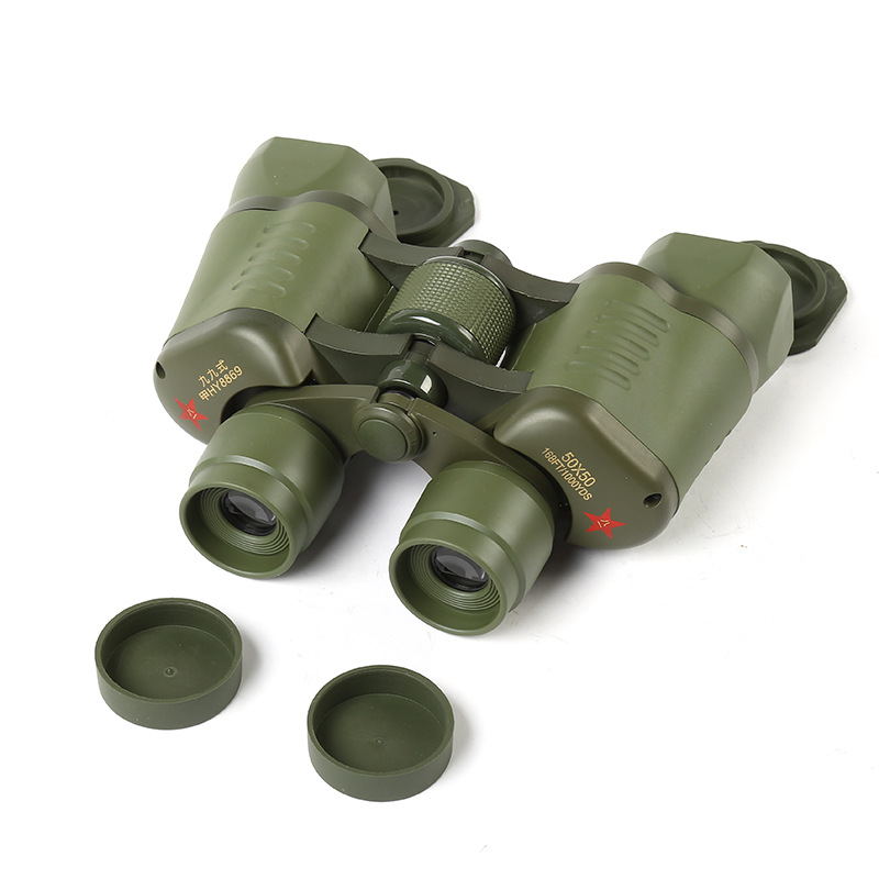50X50 Professional HD Hunting Telescope 2000m for Camping Outdoor Night Vision Binoculars with Coordinate Distance Meter