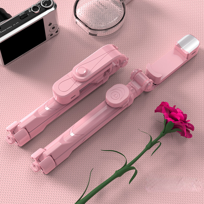 Wireless Bluetooth Selfie Stick Tripod With Remote Control for iPhone Huawei Samsung Android Mobile Monopod Selfie Stick Shutter