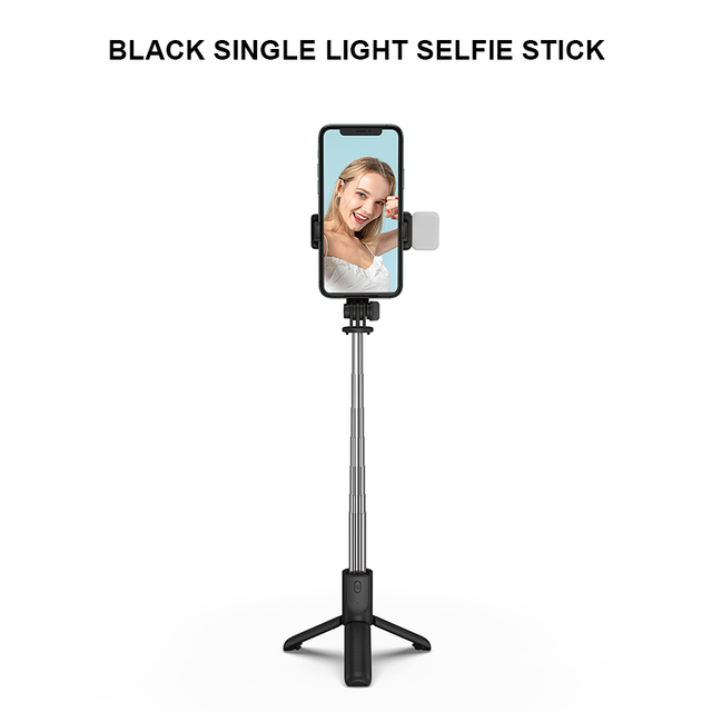 Wireless Selfie Stick  Mini Tripod Bluetooth Extendable Monopod Remote shutter For IOS Android phone live vlog video travel