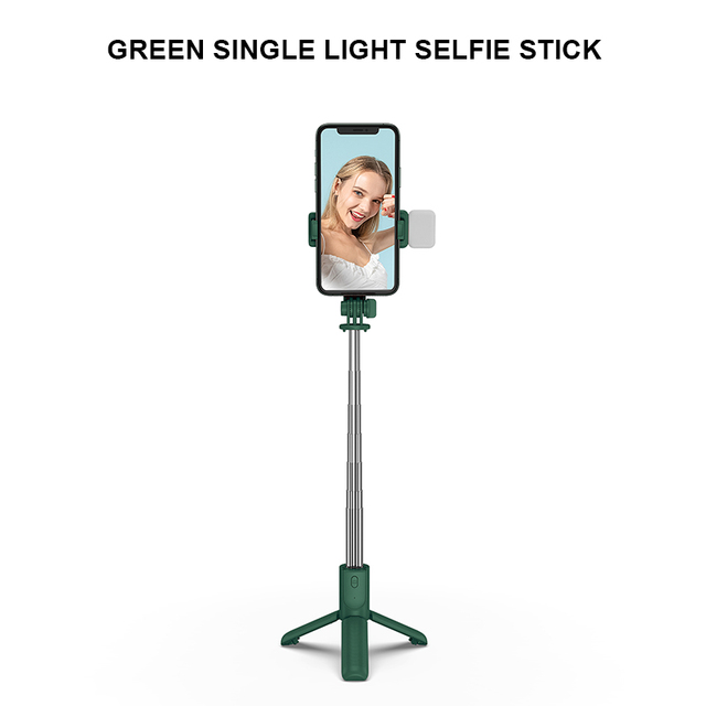 Wireless Selfie Stick  Mini Tripod Bluetooth Extendable Monopod Remote shutter For IOS Android phone live vlog video travel