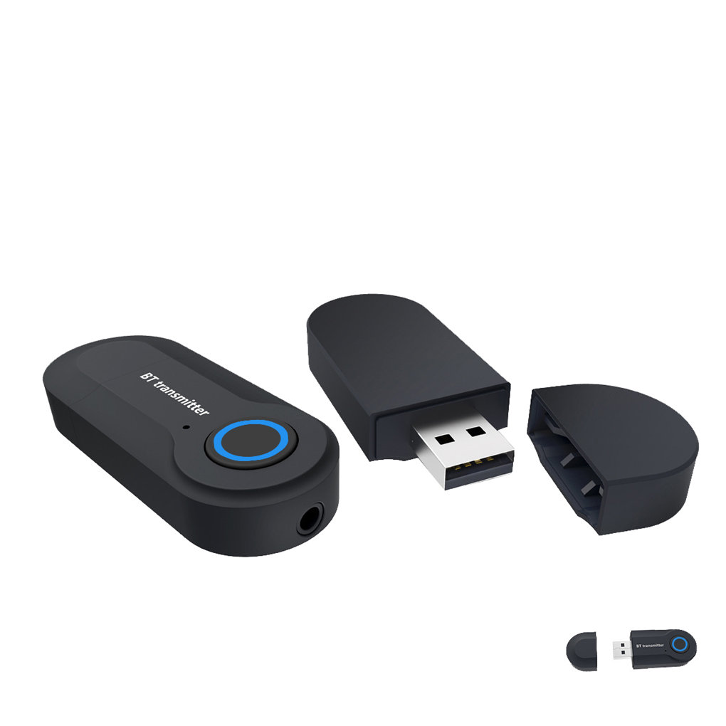 New Mini USB Bluetooth Audio Transmitter TV Computer Laptop 3.5mm Wireless Stereo Audio Adapter Transmitting Device