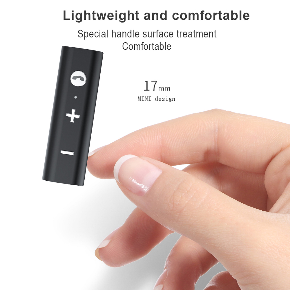 3.5mm Jack Audio Bluetooth 5.0 Receiver For Earphone Wireless Adapter Bluetooth Aux Audio Music Transfer For Headphone