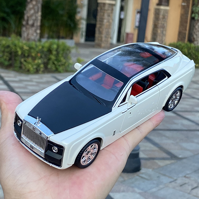 1:24 Rolls-Royce Sweptail Luxury Car Alloy Car Model Diecasts & Toy Vehicles Metal Toy Car Model Collection Simulation Kids Gift